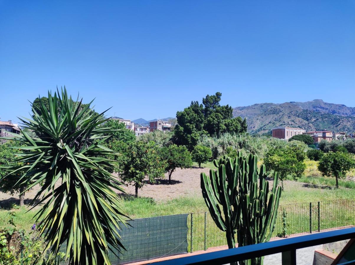 Casa Dei Fiori Con La Vista A Taormina Apartman Schiso Kültér fotó